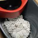 O-Cedar EasyWring Microfiber Spin Mop, Bucket Floor Cleaning System, Red, Gray, Standard