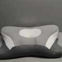 Cervical Neck Pillow for Sleeping - Ergonomic Pillow for Neck Pain Relief with Cooling Memory Foam, Dual-Height Orthopedic Support for Side, Back and Stomach Sleepers (Queen Size (24"L x 14"W), Grey)