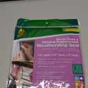 Duck Brand Storm Door & Window Replacement Weatherstrip Seal, Gray, .25" x .25" x 17' (287102)