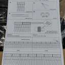 Garden Metal Black Fence 16"by 12" each piece