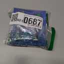 Replacement Toothbrush Heads for All Waterpik Sonic Fusion Models (SF-01, SF-02, SF-03, and SF-04 Series), Compact, with Covers, 5 Count, Black