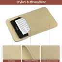 6 x Universal Sleeve Case for 6",6.8",7" Kindle Paperwhite/Colorsoft/Signature Edition 2024-2012 Sleeve Bag Pouch Cover for 6-6.8'' Kobo/Tolino/Pocketbook 6-inch ebook Reader,KQKQ (Khaki)