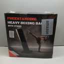 Heavy Boxing Bag with Stand for Adult Teens, Freestanding Inflatable Punching Bag with Gloves, Men Women Stand Kickboxing Boxing Set for Martial Arts MMA Home Gym Exercise Training Equipment