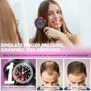 Rechargeable 3 in 1 Scalp Massager Hair Growth Oil Applicator,Electric Scalp Brush for Home & Travel,Gentle Scratching & Kneading,IPX7 Waterproof Electric Head Massager for for All Hair Types