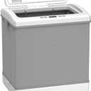 Towel Warmer Bucket, 35L Towel Heater with Fast Heating & Drying Modes, Foldable Design, Removable Hanging Hooks, Overheat Protection, Fits 3 Large Towels or 2 Robes for Bathroom or SPA (Gray)