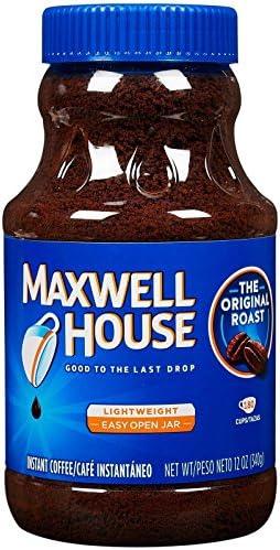 Maxwell House Instant - 12 Ounces, Best By: 13 Jan 2026 