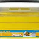 Stalwart 75-3082 Hawk Deluxe Steel and Plastic Tool Box 18 by 80.25 by 80.75-Inch