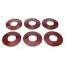 6X Blade Bolt Beveled Washers K5651-34352 K5651-34350 1913-2201 Compatible with Kubota Mowers ZD21 ZD28 ZD25F ZD221 ZD323 ZD326 ZD327 ZD331 ZD1211 ZG222 ZG227 B2400 B7800 RCK60 RCK54 RCK72