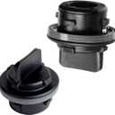 Shakas Turn Signal Light Socket, Plug and Play Sealed Waterproof Bulb Adaptor Mounting Base, Repair Modification Replacement OEM #92166-3K000 921663K000, Compatible with Hyundai Kia (Black)