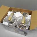 iThird Battery Operated Wall Sconces Set of 2: 6000mAh Rechargeable Wall Light with Touch and Remote, Wireless Wall Lamp for Bedroom, Gold Modern Cordless Wall Scones for Living Room Hallway Bathroom (Gold 8Inch)