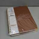 3 x 2026 Planner, Weekly and Monthly Calendar Planner from January 2026 - December 2026, 8.5" x 11" Hardcover Leather Hourly Appointment Book with Tabs, Spiral Daily Planners for College School Work Home, Brown (A4)