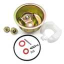 Carburetor Chamber Float Bowl Needle Spring Seal Pin Gasket & Sealing Screw Washers, Carb Kit Compatible with Honda GX120 GX160 GX200 GXV120 GXV140 GXV160 Engine Snowblower Pressure Washer