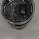 YETI Rambler 20 oz Stackable Tumbler, Stainless Steel, Vacuum Insulated with MagSlider Lid (Black)