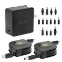 Retractable Universal USB C Laptop Charger