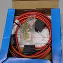 Electric Fuel Pump Relay Kit Fuel Pump Wiring Harness Bypass 40 AMP Waterproof Switch Heavy Duty Long Wires Universal Fit 12V System P/N 30247