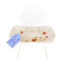 CATCHY -Food Catcher-Compatible with Stokke Clikk High Chair +11 Other High Chairs-Highchair Sold Separately-Baby & Toddler Food & Mess Catcher-Premium Linen Inspired -Under High Chair Accessory (Sandstone)
