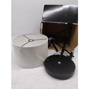 Globe Electric 66" Matte Black Floor Lamp with Adjustable Height and Dimmer Switch