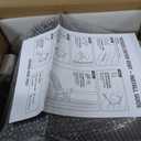 10" Black Dryer Vent Cover - 304 Stainless Steel Wall Cap, Screen and Damper
