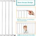 Window Safety Guards for Children,Adjustable 32.9"-35" Wide Window Guards Kids, Child Safety Guard Prevents Accidental Falls(White, 1 Piece)