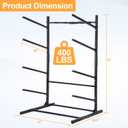 Kayak Storage Rack, Adjustable Kayak SUP Stand, Weatherproof and Heavy Duty Surfboard Storage Rack, Hold up Kayaks, SUPs, Paddleboards, Canoes