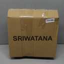 SRIWATANA Shower Caddy Organizer Hanging Over Head, Bathroom Shower Rack Hanger with Hooks for Razors - Bronze