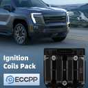 ECCPP ignition coils Pack of 1 UF484,coils packs,for Volkswagen,for Jetta 2001-2005,Beetle 1998-2011,Golf 2001-2006,Golf City 2007-2010,for Jetta City 2007-2009-L4 2.0L,UF484 E984 IC564