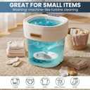 portable washing machine 15L small washer portable for underwear Delicate Cloths and light laundry Idel for Apartment Dorms Hotel and Camping