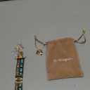 Boho Bracelet Compatible with Apple Watch Band 41mm 40mm 42mm 38mm 49mm 46mm 45mm 44mm Natural Stone Beaded iWatch Band Women Men Apple Watch Strap Ultra Series 11/10/9/8/7/6/5/4/3/2/1/SE 3/Ultra 3 (Blue)