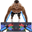 Push Up Board 9 in 1 Home Workout Equipment Multi-Functional Pushup Bar System Fitness Floor Chest Muscle Exercise Professional Equipment Burn Fat Strength Training Arm