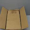 RACETOP Brown Paper Bags with Handles Bulk 100Pcs 8x4.5x10.8 Inch Gift Bags Bulk, Brown Kraft Paper Bags for Retail, Party, Shopping, Favor