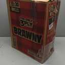Brawny Tear-A-Square 3-Ply Paper Towels, 12 XL Family Rolls = 30 Regular Rolls, Strong, Absorbent, and Durable with 3 Sheet Sizes (Quarter, Half, Full)