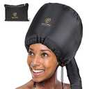 BEAUT'E SEOUL Bonnet Hair Dryer Attachment  Large Soft Hood for Handheld Blow Dryers, Deep Conditioning Cap for Natural Curly Hair, Quick Drying & Hair Treatment