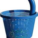 DebrisZ B9 Skimmer Basket for Inground Pool - Patented Handle & Quick Release Empty. New Heavy Duty Design with Greater Strength, Fits Popular U3 Style Pool Skimmers