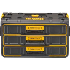 DEWALT TOUGHSYSTEM 2.0 Tool Organizer and Storage 3 Drawer Unit (DWST08330)