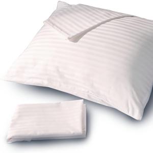 FeelAtHome 100% Cotton Pillow Protector with Zipper Waterproof Pillow Case Covers - 20x26 Inches (Pack of 4, Standard) - Noiseless Pillowcase Encasement - Zippered Pillow Protector - 20 x Pillow Cover, White