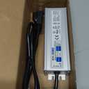 12V LED Power Supply Driver 60W 5A with US Standard 3-Prong Plug by BlueStars - AC 100-240V to 12V DC Constant Voltage Transformer IP67 Waterproof for LED Strip Lights Indoor & Outdoor