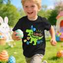 Boys Easter Shirts Kids Cotton Graphic Tees Casual T-Shirts 3-7 Years (5-6 Years)