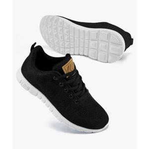 FUDYNMALC Womens Sneakers Tennis Shoes: Fashion Lightweight Non Slip Footwear for Running Walking Casual 39, Black 