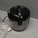 AROMA 8-Cup (Cooked) / 2 Qt. Digital Rice & Grain Multicooker, Durable Nonstick Inner Pot, Oatmeal, Steam, White & Brown Rice, Keep Warm