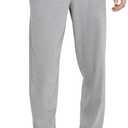 Champion Men's Lightweight Open-hem Lounge Pants (Reg. Or Big & Tall) (Oxford Gray - C Patch Logo) 
Small US