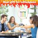 64 Pcs Motivational Pens Notebook Gifts Bulk Pens and Greeting Notebook Journals,Funny Pens and Cards for Coworkers, Teams, Teachers, Students,Nurses,Office