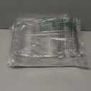 mDesign Plastic Stackable 2 Bottle Storage Holder Rack Organizer for Home, Kitchen Countertop, Cabinet, and Pantry - Holds Water Bottles, Perfect for Tumbler Cup - 4 Pack - Clear