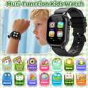 OVV Kids Game Smart Watch 1.54" HD Touch Screen, 30+ Educational Games, Camera, Pedometer, Alarm, MP3 Player, Auidobook, Learn Card,Time Tools, Parental Control, Wrist Watches for Boys Girls Age 4-12