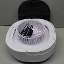 Portable Washing Machine, Mini Washer 16L Upgraded With Spin Basket 3 Modes Deep Cleaning for Underwear, Baby Clothes, Shirt, Small Delicates