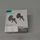 ESR for MagSafe Car Mount, Magnetic Phone Holder for Car Air Vent, Car Phone Holder Mount for iPhone 17e/17/16/16e/15/14/13/12/Samsung, All Smartphones(2 Metal Rings Included),Charging Not Supported (Black)