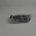 3 Inch Inlet Exhaust Tip,3" Inlet 4" Outlet 12" Overall Length,Chrome Black Exhaust Tip,Chrome-Plated Exhaust Tip,Stainless Steel,Angle Cut,Clamp On (3"x4"x12")