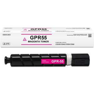 GPR-55 Magenta Toner Cartridge Compatible for Canon GPR55 0483C003 for ImageRunner Advance C5535i C5540i C5550i C5560i Printer