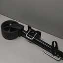 8-inch Wheel Trailer Jack, 13" Vertical Movement, 2000 lbs, for RV, Boat, Trailer and More, Black