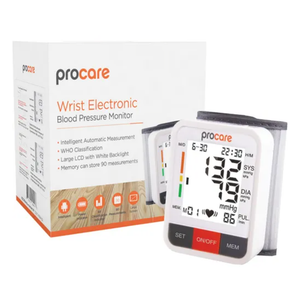 Procare Electronic Wrist Blood Pressure Monitor