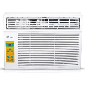 Senville 6000 BTU Window Air Conditioner, Cools Up to 250 Sq. Ft., Easy to Use, Washable Filter